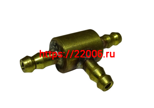 Тройник для бензошланга тонкий штуцер (МЕТАЛЛ) Буран, Тайга фото 2