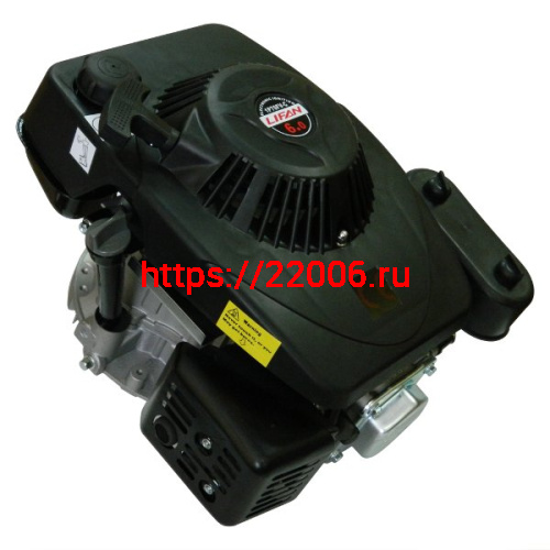 Двигатель LIFAN  6,5 л.с. 1P70FV-3B (вертикальный вал d24 мм, ОДНА шпонка, d25.4 мм)