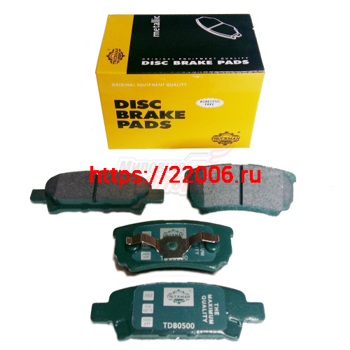Колодки торм.зад.диск. (TDB0500) Mitsubishi LANCER EX SPORTBACK , LANCER EX седан, LANCER VI седан, OUTLA