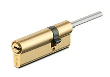 Цилиндровый механизм Kale kilit (Кале килит) под вертушку (дл.шток) 164 SX/71 (35+10+26) mm латунь 5 кл.