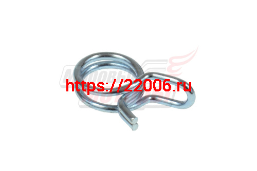 Хомут шланга пружинный, проволочный, двойной, диаметр 13 мм