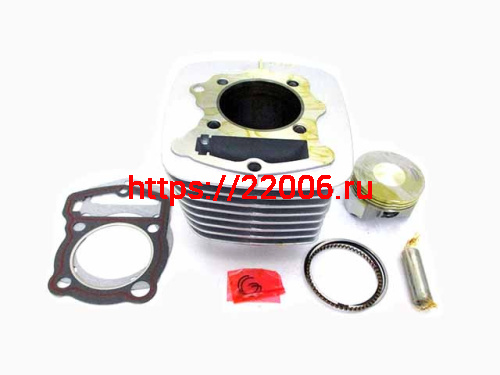 Цилиндро-поршневая группа СВ TTR250cc d-65.5мм h-108 мм pin-15мм возд. охлаж. серая