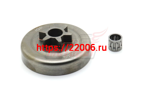 Барабан сцепления-звездочка ECHO CS3050/350WES/350TES/3500 монолитный, с сепаратором (1600002)