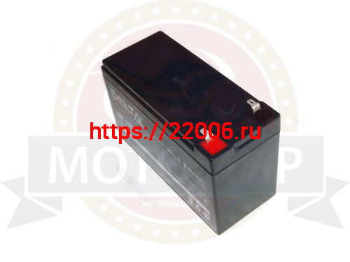 Аккумулятор  6В   7 А/ч, кислотный AGM ( Delta DTM 607)  для электро машинок (151*34*100),