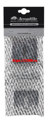 Накладка Armadillo (Армадилло) NORMAL PS/SQ-21CP-8 хром 2шт. фото 2