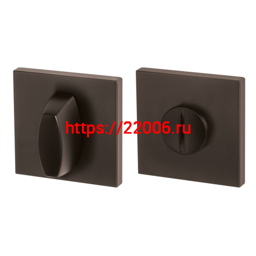 Ручка Armadillo (Армадилло) поворотная BK6.K.USS52 (WC-BOLT BK6 USS) BPVD-77 вороненый никель фото 4