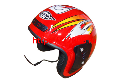 Шлем открытый FALCON XZH03 (Колобок) с забралом, размер L (63-64) (18 шт!! В КОРОБКЕ ПО 2 ШТ) фото 2