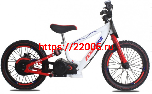 Электробеговел Zerozone диам. колеса 16" (белый)