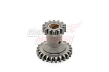Шестерня вала задней передачи (двойная) редуктора SR1Z-65A