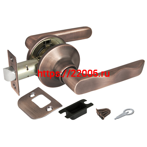 Ручка Punto (Пунто) защелка 6024 AC-P (без фик.) медь