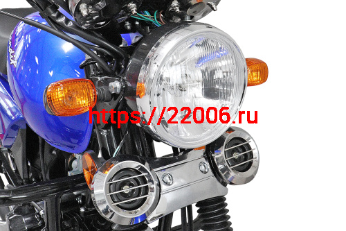 Мопед KT50 Alpha "Пегас" РЕСТАЙЛИНГ (Тюнинг) компл: ЭКОНОМ СИНИЙ фото 3