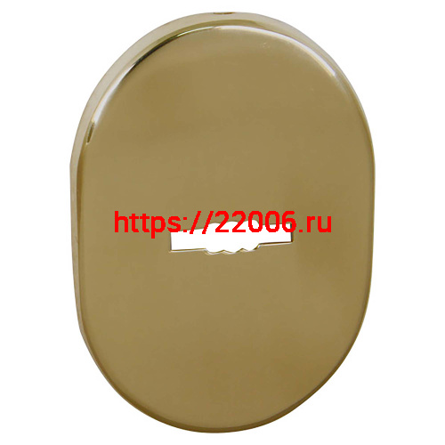 Накладка Fuaro (Фуаро) на сувальдный замок ESC.S.SF/OV.475 (ESC 475) GP латунь