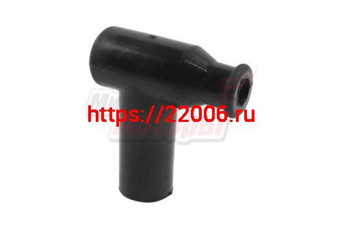 Колпачок в/в СИЛИКОН (Т-образн.) черный