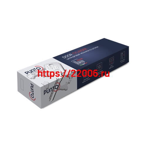 Цилиндровый Punto (Пунто) механизм Z3000Key100(45+10+45) СP хром фото 2