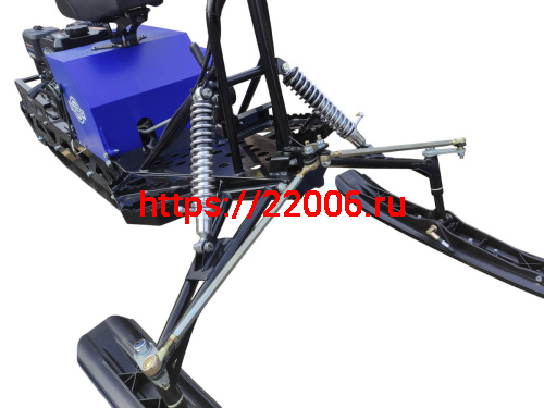 Мотобуксировщик компактный с РЫЧАЖНЫМ модулем ЛИДЕР-ДЕЛЬТА-3, CVTL (+Фара) 8+ л.с., TAV2-40,, РЕВЕРС фото 3