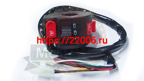 Переключатель ATV TERMIT левый, в сборе (на все ATV) (Пр)