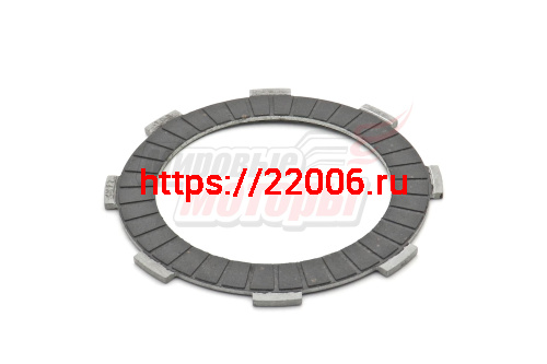 Диск сцепления феродо (83х110/121х3мм) (CG/CB125-200) LIFAN ориг (под бар. сцеп. с 5-ю отв-ми)