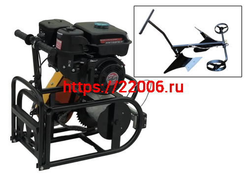 Мотолебедка МЛ-2М "Крепыш"    6,5 л.с. НОЖНАЯ  (пр-во МОТОМИР) (НАБОР с НАВЕСНЫМ)