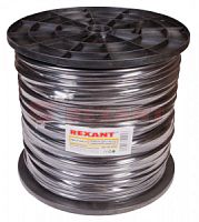 КВК-П + 2*0.75мм² "М" 305м черный Кабель Видеонаблюдения REXANT 