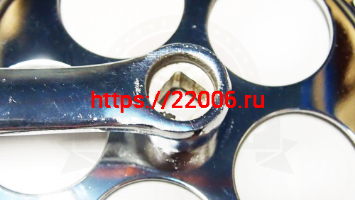 Шатуны 40Тх140 мм, толщина 2,3мм, под квадрат (ESCWC-01) фото 2