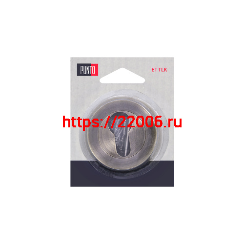 Накладка Punto (Пунто) под цилиндр LM/A ET.R.TLK52 ABG-6 бронза