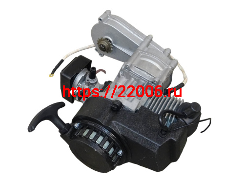 Двигатель ATV Target Trek (ic44F-6) с редуктором  с электростартером