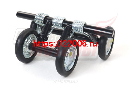 Тележка Буран (широкий каток) в сборе 3-х пружинная фото 2