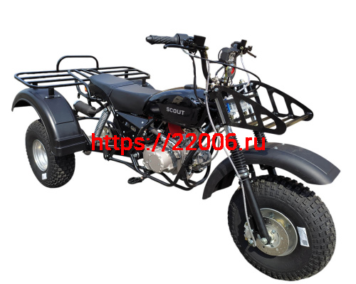 Трицикл ТРИТОН 3 (колеса 8"), СТРИЖ 3Р-140