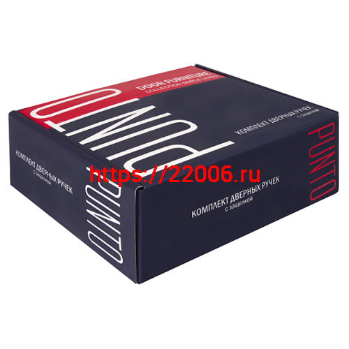 Ручка Punto (Пунто) защелка 6024 PB-E (кл./фик.) золото фото 2