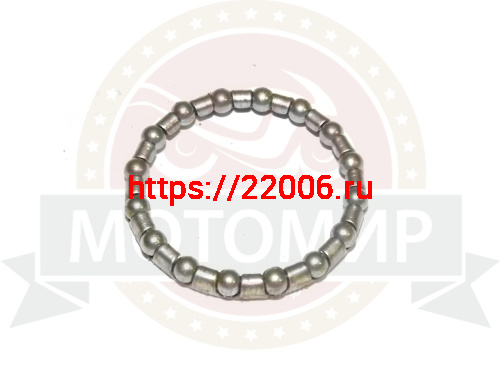 Подшипник вело рулевой, 16 шариков, 5/32" (4.04мм), D-37мм, JK 6519