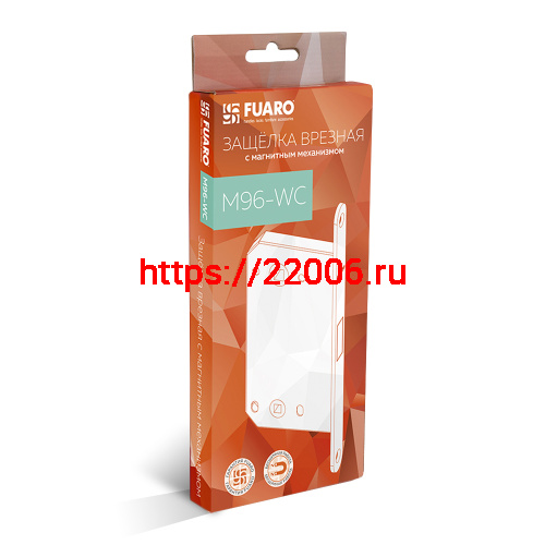 Защелка Fuaro (Фуаро) врезная MAGNM96WC-50 (M96WC-50) SSC сатинированный хром фото 2