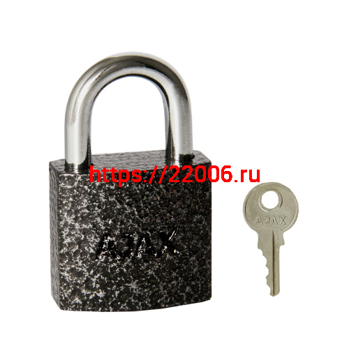 Замок Ajax (Аякс) навесной PD-0125 (PD-01-25) 2 key англ.