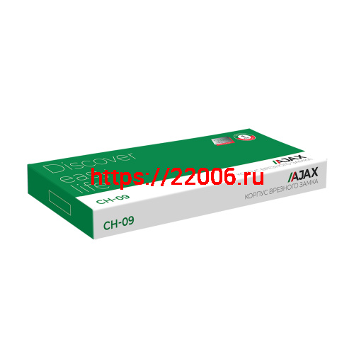 Корпус Ajax (Аякс) врезного замка без ц/механизма CH-09CT фото 2