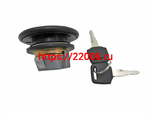 Крышка (пробка) бензобака скутер GY6-50/80, Thunder, Flash, QT-11 с ключами