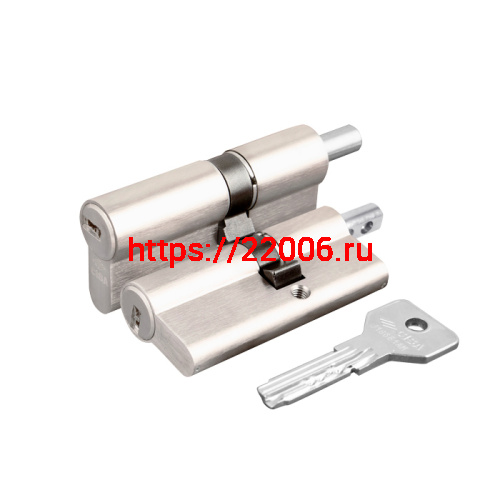 Цилиндровый механизм Cisa (Чиза) под вертушку ASIX OE302-12.12 (70 мм/35+10+25), НИКЕЛЬ