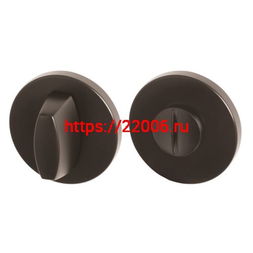 Ручка Armadillo (Армадилло) поворотная BK6.R.URS52 (WC-BOLT BK6 URS) BPVD-77 вороненый никель фото 4