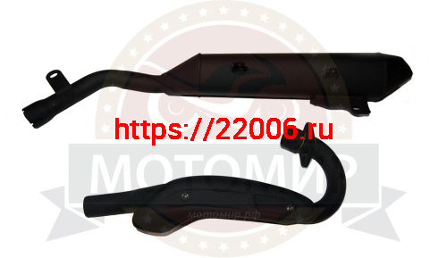 Глушитель ADVENTURE 250  167FMM (230CGB) + колено (18012531)