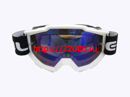 Очки YH-107 оправа серая, линза синяя