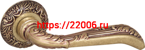 Ручка Fuaro (Фуаро) раздельная BOHEMIA SM RB-10 французское золото