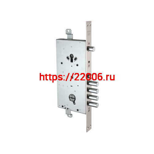 Замок Mottura (Моттура) врезной двухсистемный 54.J936M-S MyKey (левый), перекод. с торца, кл. 40 мм, без накл.