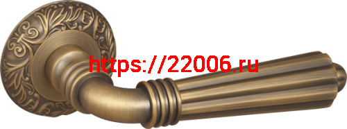 Ручка Fuaro (Фуаро) раздельная R.SM58.DEMETRA (DEMETRA SM) AB-7 матовая бронза