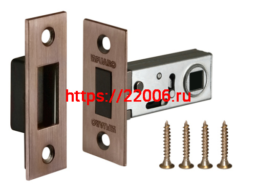 Защелка Fuaro (Фуаро) врезная MAGNET M12-50-25 AC медь