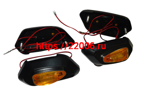 Боковой фонарь ATV BULLET задний/передний на расширитель арок (компл. 4шт) фото 2