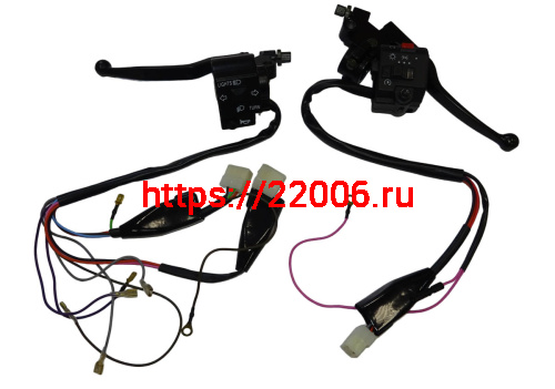 Переключатель Иж, левый+правый с рычагами ИМПОРТ нового образца
