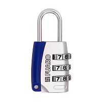 Замок Fuaro (Фуаро) кодовый PLZ-TRAVEL-2703H CODE (PLZ-27-03H) /блистер