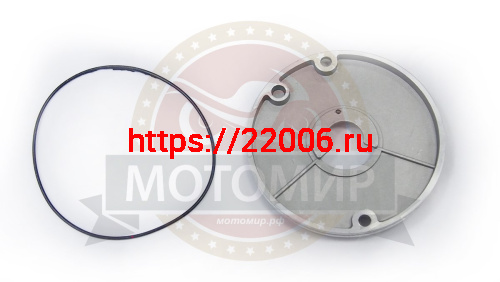 Крышка коленвала 1Р39 Альфа "Zodiak" 50/70 (Динго 125) левая маслоотделительная (круглая) №1 фото 3