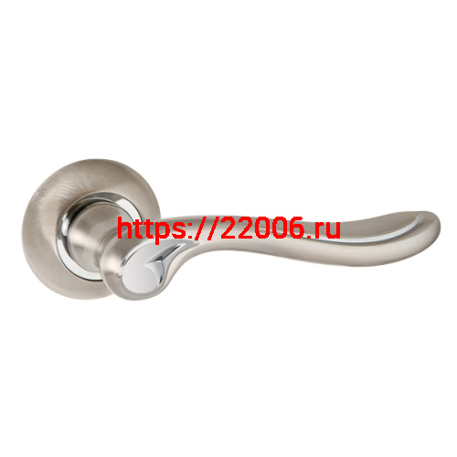 Ручка Punto (Пунто) раздельная R.TL54.ONDA (ONDA TL) SN/CP-3 матовый никель/хром