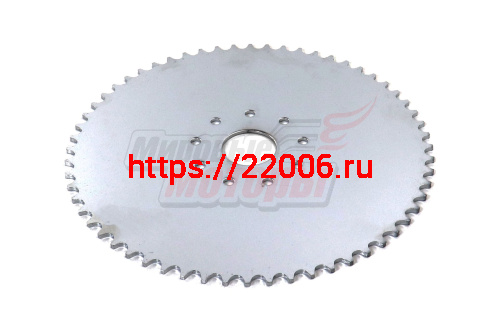 Звезда ведомая 60z F50,F80,NR50,NR80,T100,72(8P) (9 отверстий) дешевая