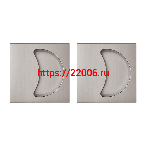 Ручка Armadillo (Армадилло) для раздвижных дверей SH.QUADRO55.010 SN-3 матовый никель