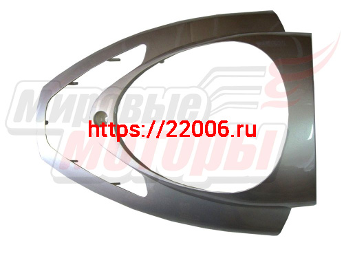 Облицовка передняя Racer Sagita 3 серебро